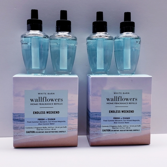 Bath & Body Works ENDLESS WEEKEND Wallflowers Fragrance Refill, 0.8 oz(4 pack) - Picture 2 of 5
